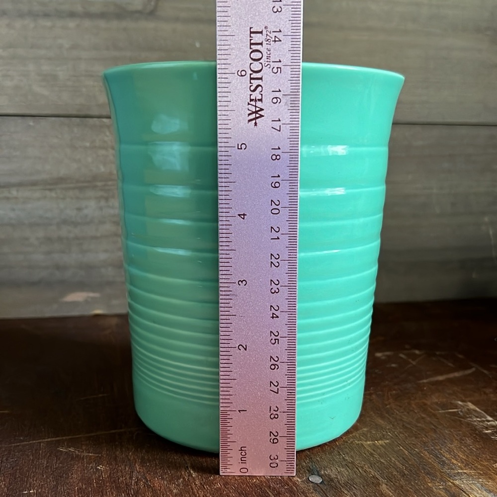 VTG | Heavy Stoneware Canister/Vase - Picture 6 of 8